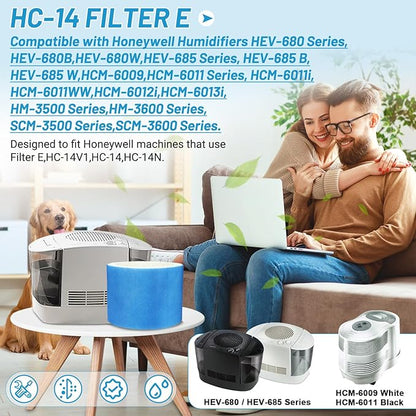 Lemige 3 Pack Upgraded HC14 Filter E Compatible - Image 2