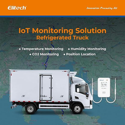 Elitech 2.4GHz/5GHz WiFi Real-Time Temperature Humidity Monitor, Dual Channel - Image 5