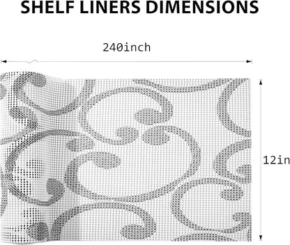 Shelf Liners for Cabinets-Drawer Liner Cabinet Liners for Shelves Kitchen - Image 2