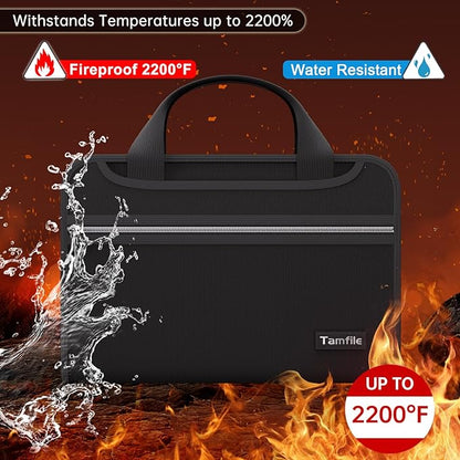 Tamfile Fireproof Accordion File Organizer - Image 2