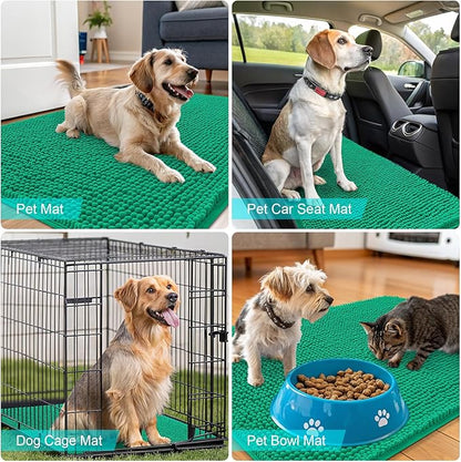 OLANLY Dog Door Mat for Muddy Paws 24x16, Absorbs Moisture and Dirt, Absorbent - Image 7