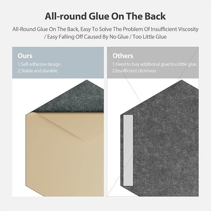 12 Pack Acoustic Panels Self Adhesive Sound Proof Foam, High Density Sound - Image 4