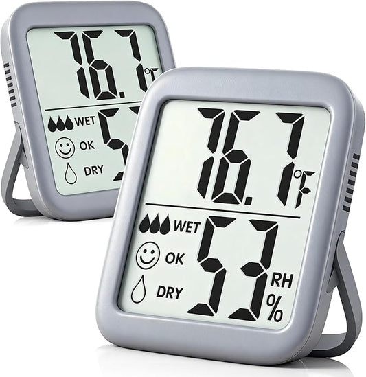 Antonki 2 Pack Room Thermometer by Antonki