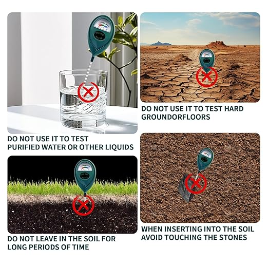 2 Pcs Green Soil Moisture Meter, Plant Water Meter, Moisture Meter - Image 8
