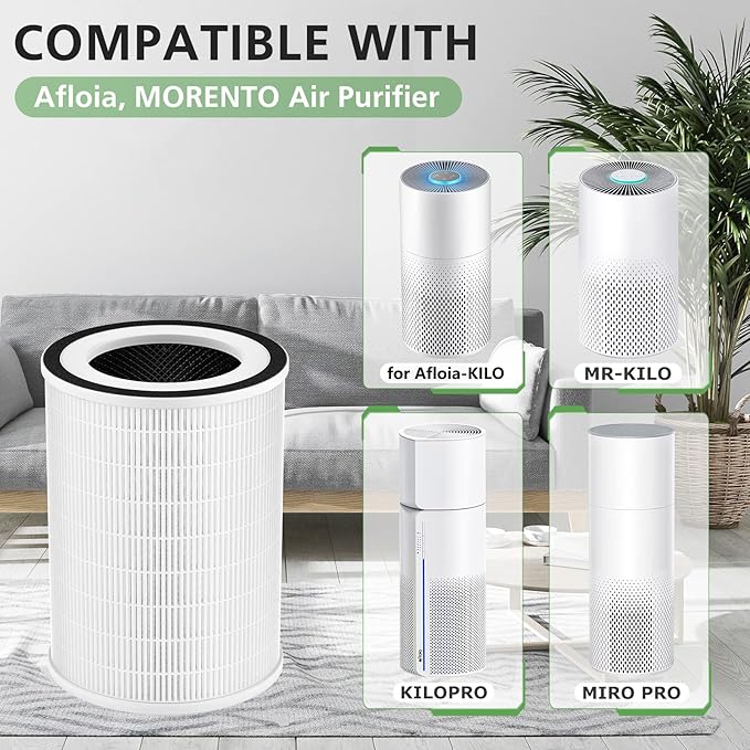 2 Pack HEPA KILO Filter Compatible - Image 3