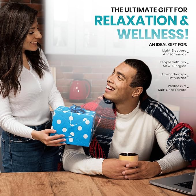 Dreamlax Rain Humidifiers for Bedroom – Cool Mist Essential Oil Diffuser - Image 3