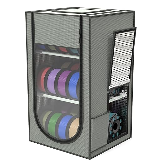 3D Printer Filament Storage Rack by Unknown