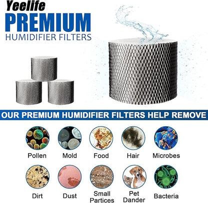 4 Pack HWF64 Humidifier Filter for Sunbeam Humidifier Filter B, Compatible - Image 4