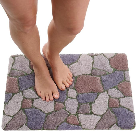 ENKOSI Loofah Non-Slip Shower and Bath Mat by ENKOSI