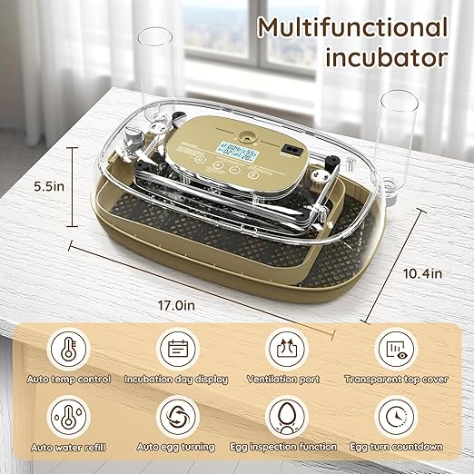 24 Egg Incubator for Hatching Eggs - Image 7