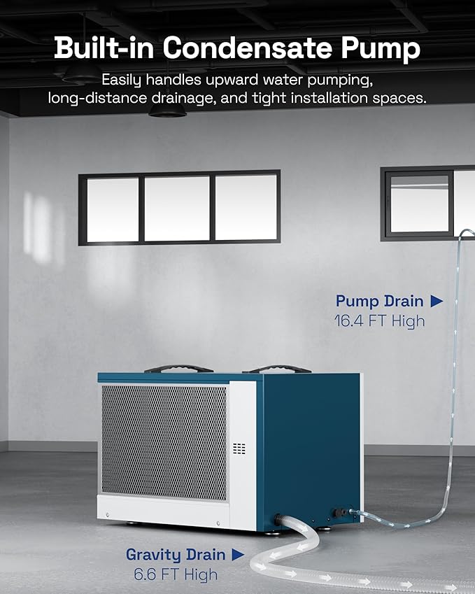HBN 125 Pints Commercial Dehumidifier - Image 3