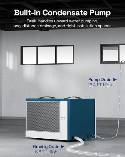 Product Image HBN 125 Pints Commercial Dehumidifier - Image 3