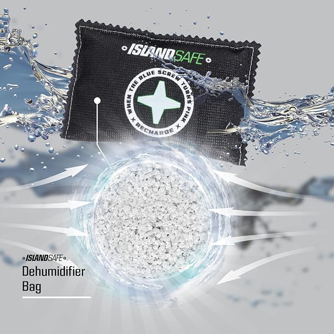 Rechargeable Safe Dehumidifier Bag 200g, Microwave Fast Reactivated Desiccant - Image 2