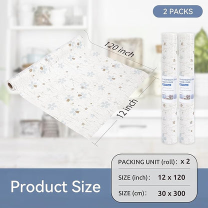 FIFTY FEET 12"x120" Non-Adhesive Shelf Liner - Image 5