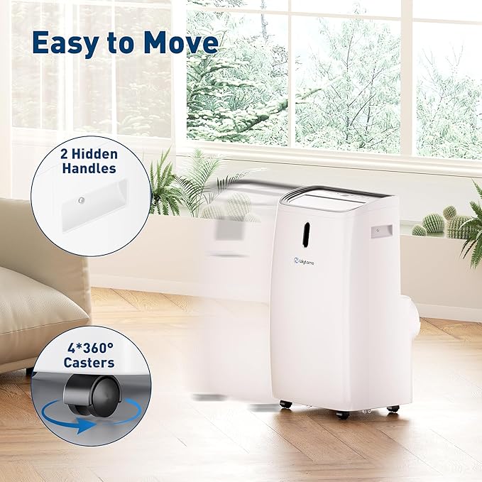 14, 000 BTU Portable Air Conditioners Cool Up to 700 Sq.Ft, Dehumidifier & Fan - Image 6