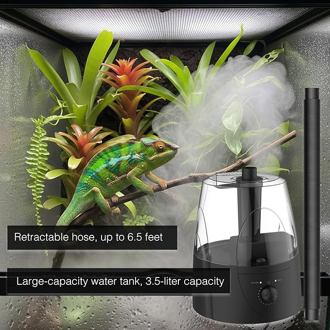 MRREPTILE Reptile Fogger Humidifiers, Grow Tent Humidifier, Misting System - Image 2