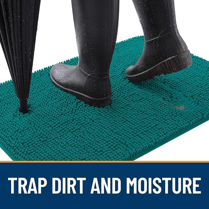 OLANLY Dog Door Mat for Muddy Paws 45x27, Absorbs Moisture and Dirt, Absorbent - Image 2