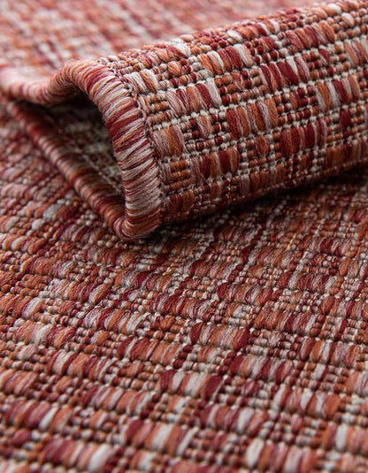Unique Loom Collection Casual Transitional Solid Heathered Indoor/Outdoor - Image 4
