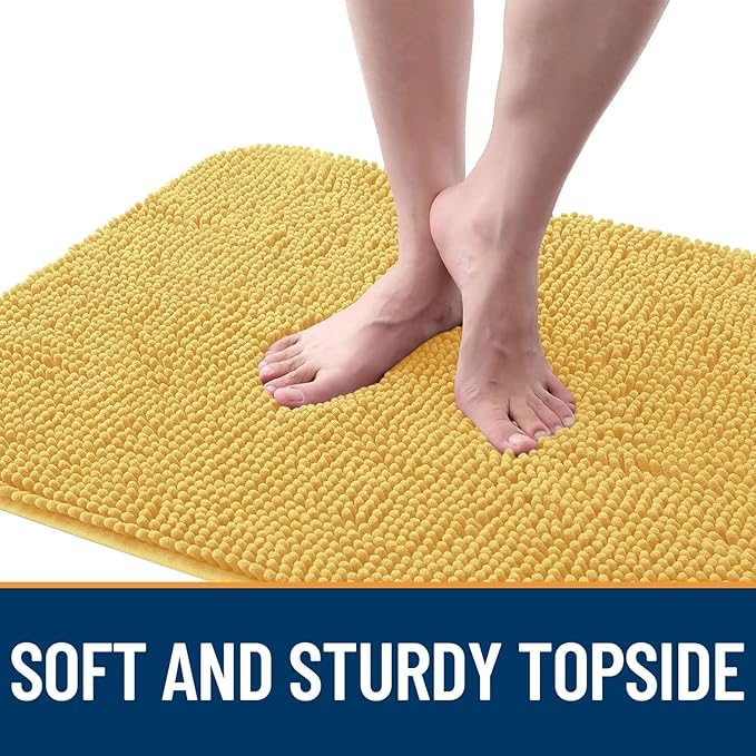 OLANLY Dog Door Mat for Muddy Paws 45x27, Absorbs Moisture and Dirt, Absorbent - Image 4
