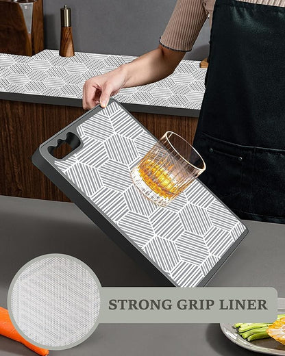 Shelf Liner Drawer Liner for Kitchen Cabinet Non-Adhesive Cabinet Liners - Image 5