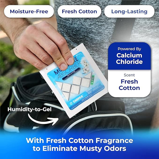 Moisture Absorber Sachets Fresh Cotton 1.4 oz/40g - Image 5
