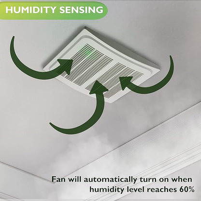 Homewerks 7136-02HW Bathroom Vent Fan - Image 5