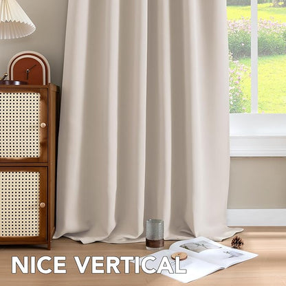 H.VERSAILTEX Blackout Curtains Thermal Insulated Window Treatment Panels Room - Image 8