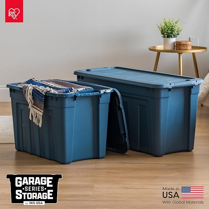 IRIS USA 20 Gallon Eco-Friendly Heavy Duty Storage Totes - Image 3