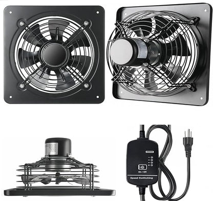 16 Inch Wall Window Exhaust Fan Wall Mounted Ventilation Fan 1040 CFM - Image 5