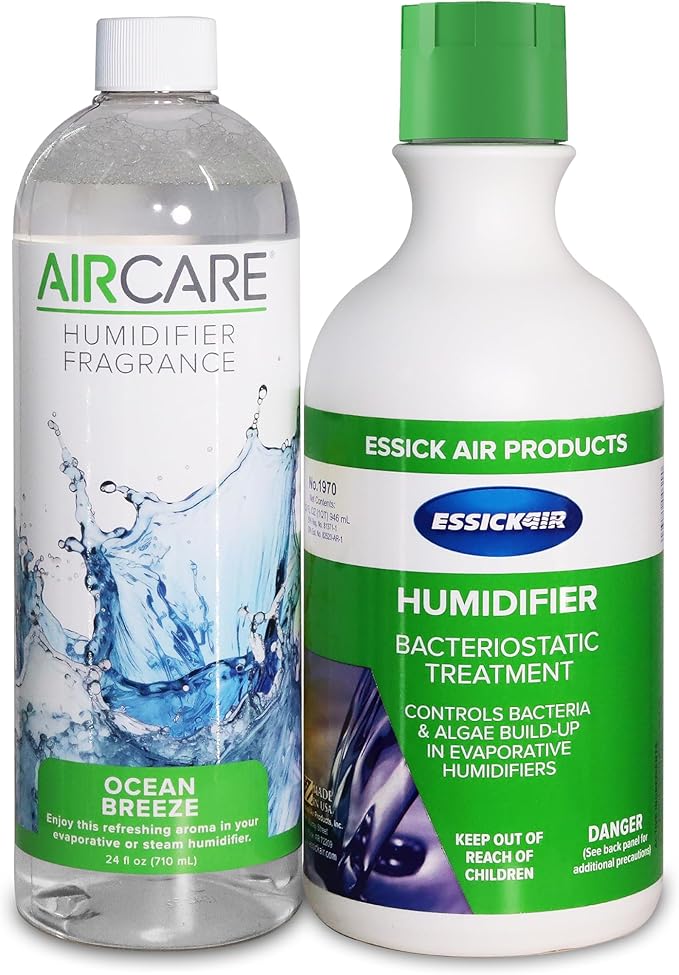 Ocean Breeze Humidifier Fragrance and Bacteriostat Combo Pack by AIRCARE