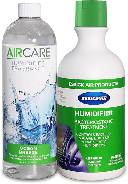 Ocean Breeze Humidifier Fragrance and Bacteriostat Combo Pack by AIRCARE