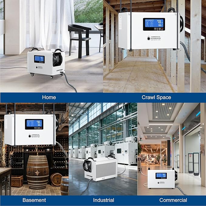LDHTHOPI 145 Pint Commercial Dehumidifier - Image 9