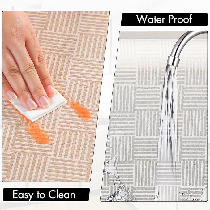 Cooyes Shelf and Drawer Liner for Kitchen Cabinets – Non-Adhesive, Waterproof - Image 4