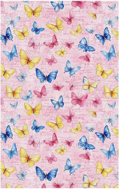 Headrest Cover for Recliner Chairs Pink Butterfly Wear Resistant Couch Headrest - Image 7