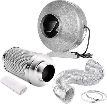iPower 4 Inch 190 CFM Duct Inline Fan by iPower
