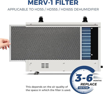 ALORAIR MERV-1 for Crawlspace Dehumidifier HD55S/HDi65S, 1 pack - Image 2
