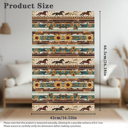 Horse Aztec Print Headrest Cover - Image 5