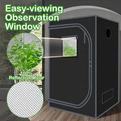 Grow Tent 48"x48"x78" Growing Tents - Image 4