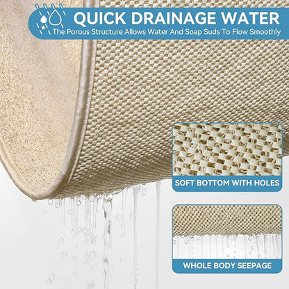 Non Slip Shower Mat Bathtub Mat 16x24 Inch, Quick Dry Bath Mat - Image 4