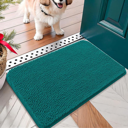 OLANLY Dog Door Mat for Muddy Paws 30x17, Absorbs Moisture and Dirt, Absorbent by OLANLY