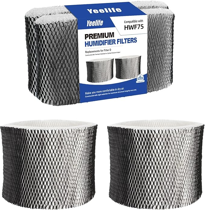 HWF75 Humidifier Filter Replacements by YEELIFE