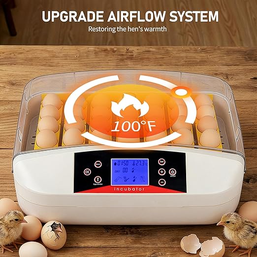 Winado Incubators for Hatching Eggs, 41 Egg Incubator - Image 4