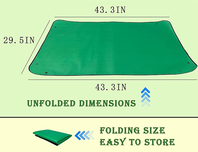 BIUWING Extra Large Plant Repotting Mat, Thickened Waterproof - Image 4