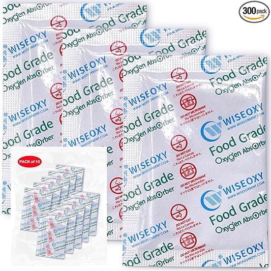 500CC 300 Packs Oxygen Absorbers by Wisesorb