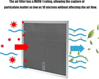 MERV-1 HD55P Filter Replacement Set - Image 6