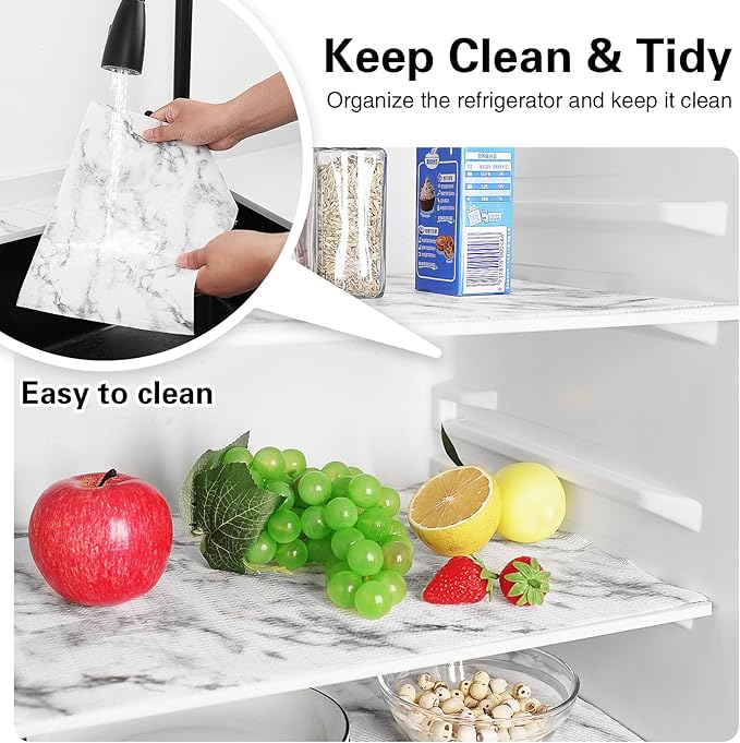 Drawer and Shelf Liner for Kitchen Cabinet, Non-Adhesive Cabinet Liners 24in x - Image 5