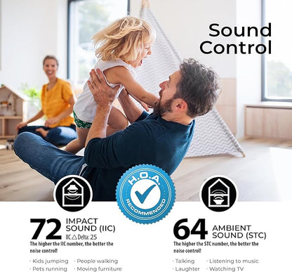 QuietBoard Underlayment – 15 Panels, 90 sq ft - Image 7