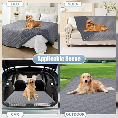 Smiry Waterproof Dog Bed Cover Pet Blanket, Soft Washable Dog Blanket - Image 7