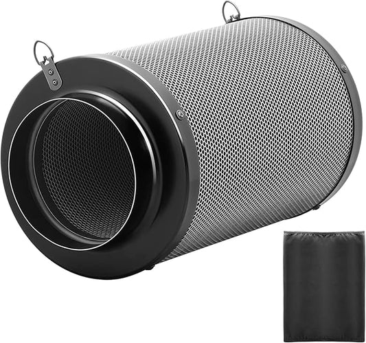 HealSmart 6 Inch Air Carbon Filter 6" Premium Australian Virgin Charcoal by HealSmart