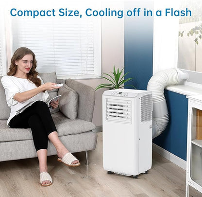 Portable Air Conditioner 10, 000 Btu 450 Sq Ft 3-In-1 Ac Unit - Image 6
